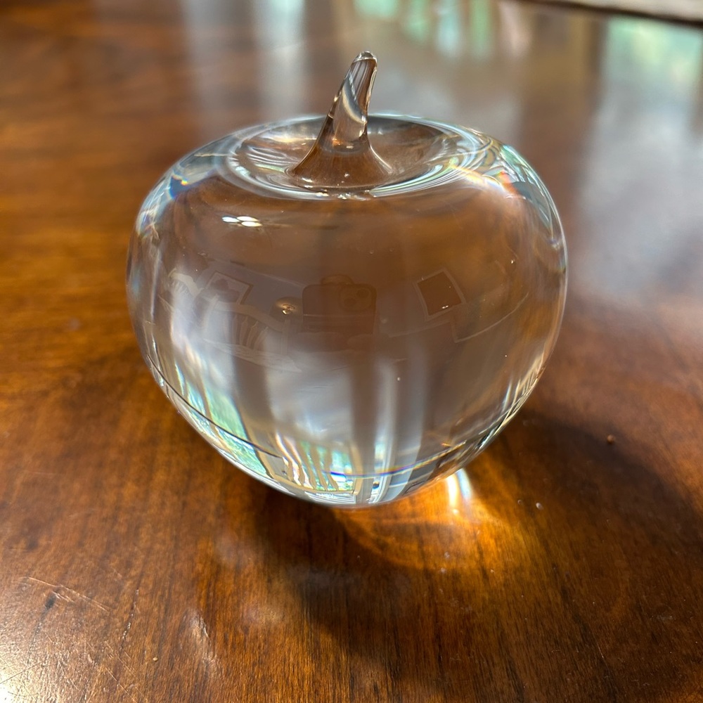 Tiffany & Co. Crystal fruits set